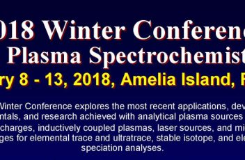 Laboratorio Análisis Químico Aplicado participa en el congreso Winter Conference on Plasma Spectrochemistry